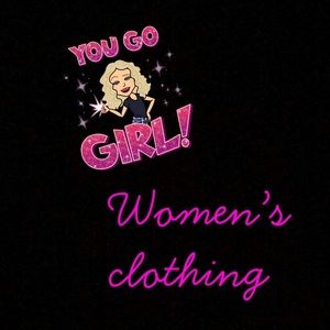Women’s clothing ahead!
